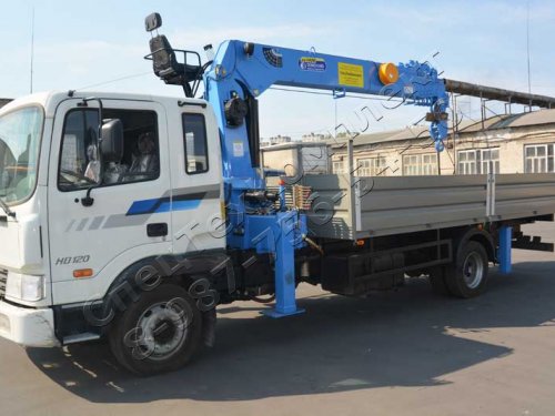 Бортовой Hyundai-120 с КМУ